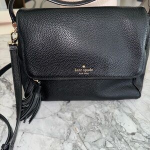 Kate spade black crossbody purse